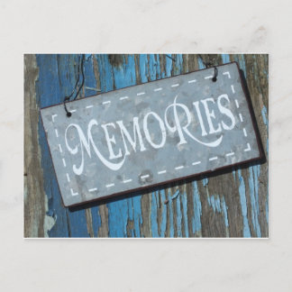 Erinnerungen Postkarte