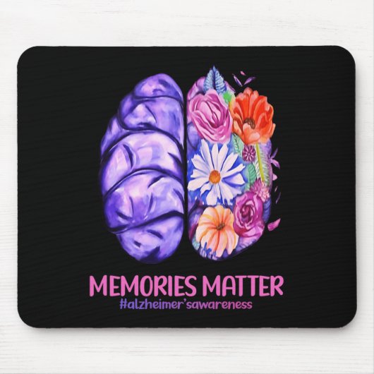 Erinnerungen Problem Heimerheimer Lila Heimerheime Mousepad (Vorne)