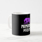 Erinnerungen Problem Heimerheimer Violettes Band B Kaffeetasse (Vorderseite Links)