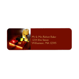 Erinnerungen Rücksendeadressen-Aufkleber