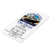 Erinnerungen schaffen, eine Kreuzfahrt nach der an Magnet (Linke Seite)