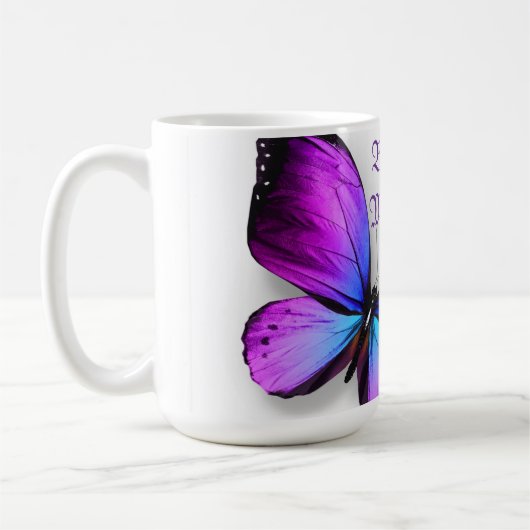 Erinnerungen Schmetterling-Tasse Kaffeetasse (Links)