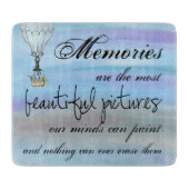 Erinnerungen Schneidebrett (Vorderseite)