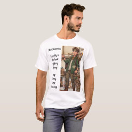 Erinnerungen sind am wichtigsten mit Menschen, die T-Shirt