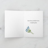 Erinnerungen sind Forever Card Karte (Innenseite)