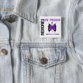 Erinnerungen sind Wertvolle Alzheimer-Krankheit Button (Beispiel)