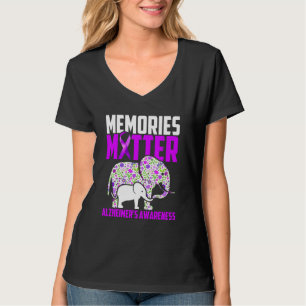 Erinnerungen sind wichtig für Alzheimer's Awarenes T-Shirt