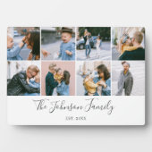 Erinnerungen Skriptfotocollage Fotoplatte (Vorderseite)