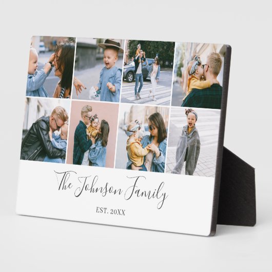 Erinnerungen Skriptfotocollage Fotoplatte (Seite)