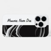 Erinnerungen sterben nie Case-Mate iPhone hülle (Rückseite (Horizontal))