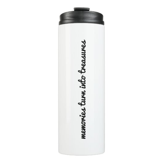 Erinnerungen Thermal Tumbler Thermosbecher (Vorderseite)