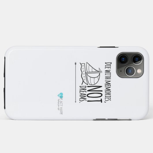 Erinnerungen über Träume (Pop-Socketplatz) Case-Mate iPhone Hülle (Rückseite (Horizontal))