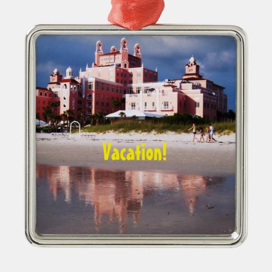 Erinnerungen Urlaub Ornament (Vorne)