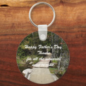 Erinnerungen Vatertag Schlüsselanhänger (Vorderseite)