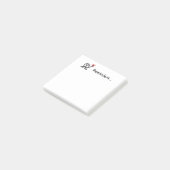 Erinnerungen vergessen nicht post-it klebezettel (angewinkelt)