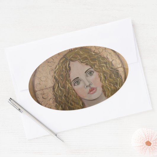 Erinnerungen verlieren ihre Bedeutung Ovaler Aufkleber (Umschlag)