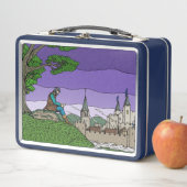 Erinnerungen von Camelot Metall Lunch Box (Beispiel)