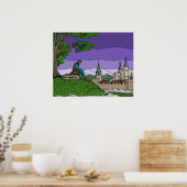 Erinnerungen von Camelot Poster (Küche)