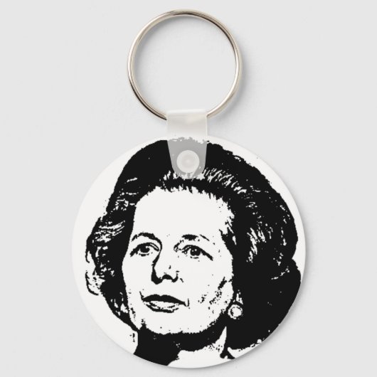 Erinnerungen von Margaret Thatcher Schlüsselanhänger (Vorderseite)