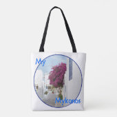 Erinnerungen von Mykonos Tasche (Rückseite)
