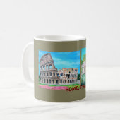 Erinnerungen von Rom - Tasse (Vorderseite Links)