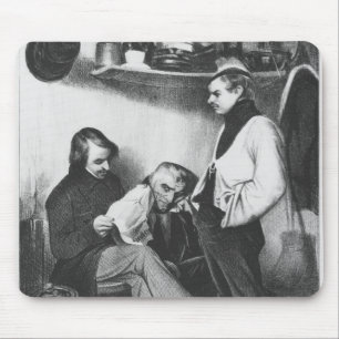 Erinnerungen von Sainte-Pelagieillustration Mousepad