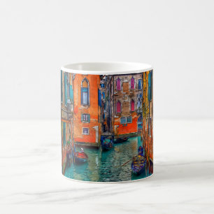 Erinnerungen von Venedig-Malerei Kaffeetasse