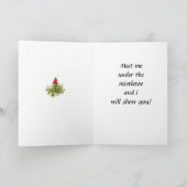 ERINNERUNGEN VON WEIHNACHTEN UND FREUNDEN KARTE (Innenseite)