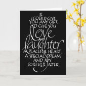 ERINNERUNGEN VON WEIHNACHTEN UND FREUNDEN KARTE (Gelbe Blume)