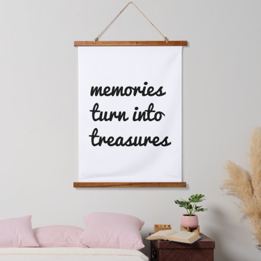 Erinnerungen Wandteppiche aus Holz (Schlafzimmer)