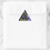 Erinnerungen Weihnachtsbaumsticker von RoseWrits Dreieckiger Aufkleber (Tasche)