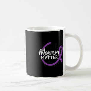 Erinnerungen wichtig - Alzheimer-Bewusstsein - Nat Kaffeetasse