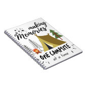 Erinnerungen zu einem Campingplatz nach dem andere Notizblock (Rechte Seite)