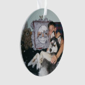 Erinnerungen Zuhause Ornament (Vorderseite)