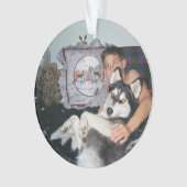 Erinnerungen Zuhause Ornament (Vorderseite)