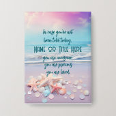 Erinnerungen zur Inspiration Button (Vorderseite)