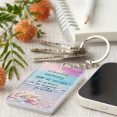 Erinnerungen zur inspirierenden Motivierend Affirm Schlüsselanhänger (Vorderseite rechts)