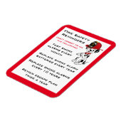 Erinnerungen zur niedlichen Dalmatiner-Hundsicherh Magnet (Linke Seite)