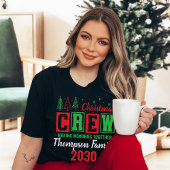 Erinnerungen zusammenstellen Weihnachts-Crew T-Shirt