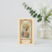 Erinnerungs-heilige Karte Jungfrau-Mary-Mutter (Stehend Vorderseite)