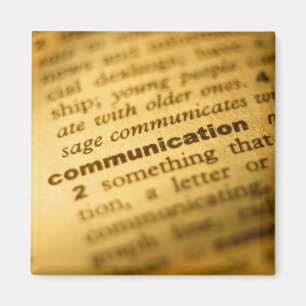 Erinnerungs-Magnet - Kommunikation Magnet