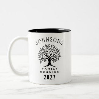 Erinnerungs-Reunion-Legacy-Raster-Monochrom-Kaffee Zweifarbige Tasse