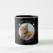 Erinnerungs- Verlust der Katze - Zweifarbige Tasse (Mittel)