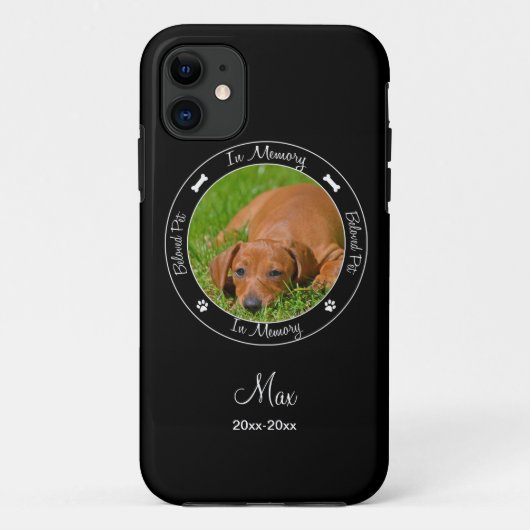 Erinnerungs - Verlust des Hundedes Case-Mate iPhone Hülle (Rückseite)