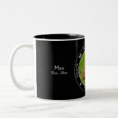 Erinnerungs- Verlust des Hundes - Zweifarbige Tasse (Links)