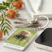 Erinnerungs - Wolken-an Rückseite - sie sind wo Schlüsselanhänger (Vorderseite rechts)