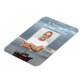 Erinnerungsandenken Fischerboot Fischer Magnet (Linke Seite)