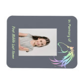 Erinnerungsandenken Pastell Pferd Kunst Magnet (Horizontal)