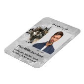 Erinnerungsandenken Wolf Wölfe Tierkunst Magnet (Linke Seite)