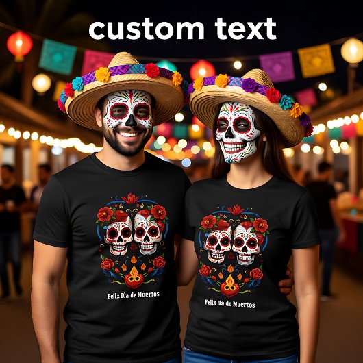 🌹 Erinnerungsblooms: Dia de Muertos 🌹 Tribut T-Shirt